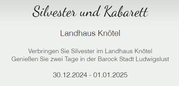 Landhaus Knoetel لودفيغسلوست الغرفة الصورة